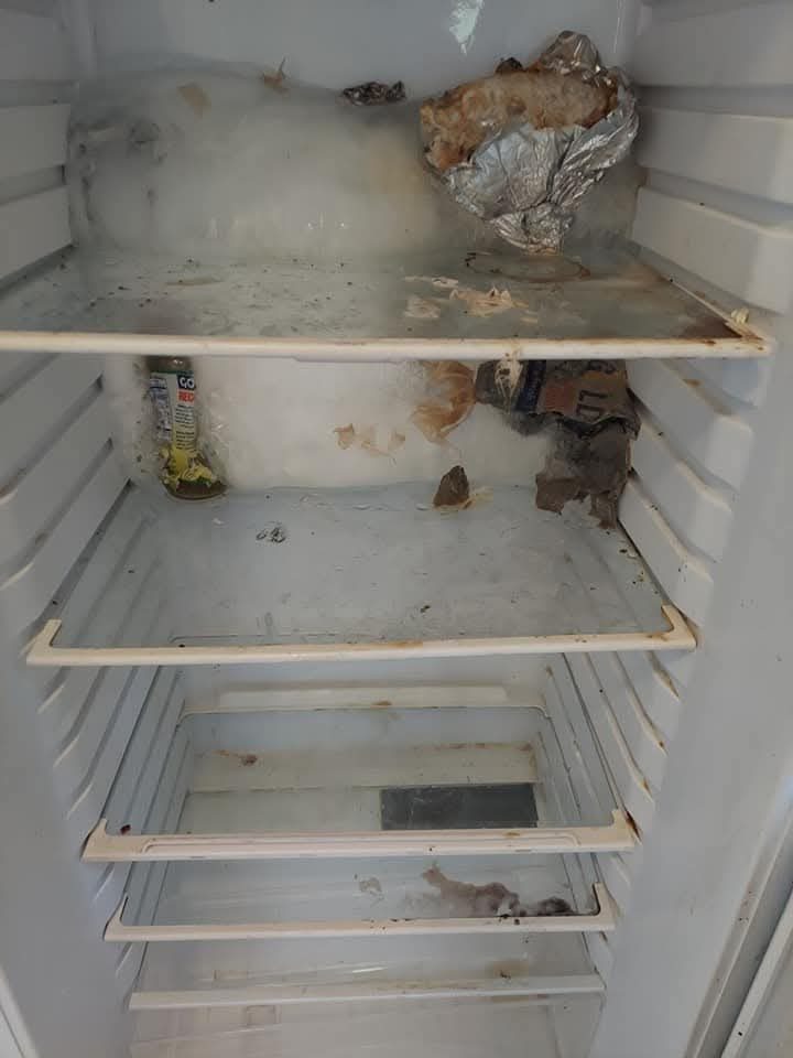 Refrigerator before cleaning by J&N Cleaning